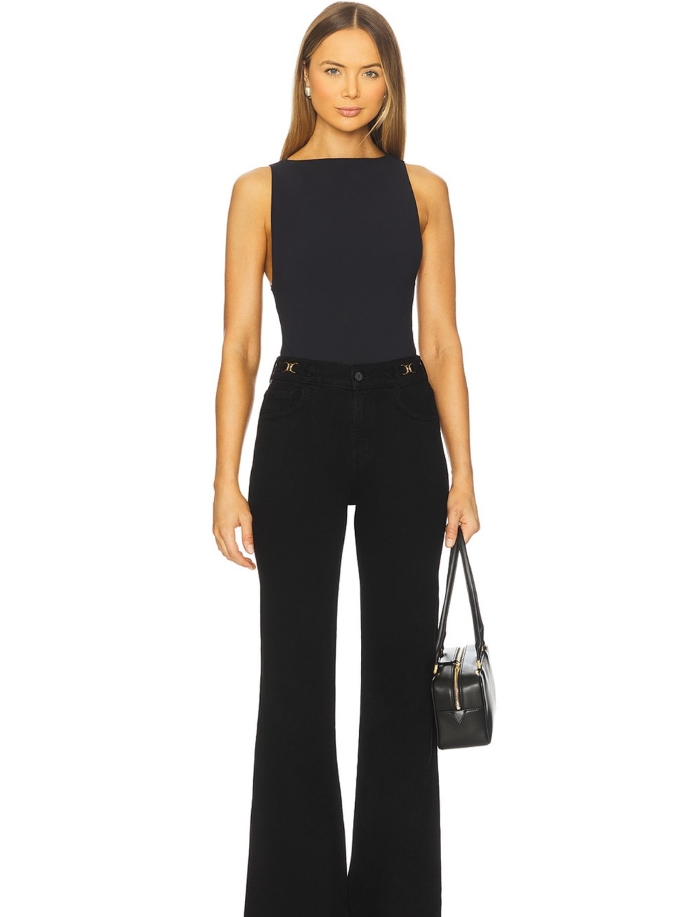 Citizens Of Humanity Black Kimberly Horsebit Jeans